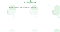 Desktop Screenshot of moringafarms.com